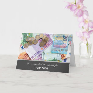 Here comes a little cash injection for you! card
