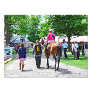 Here Comes Rosie to the Post Photo Print