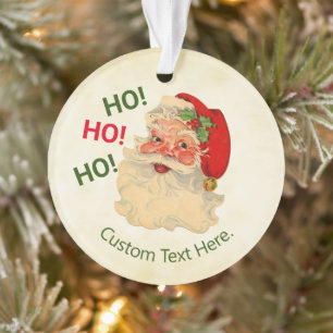 Here Comes Santa Claus Acrylic Ornament