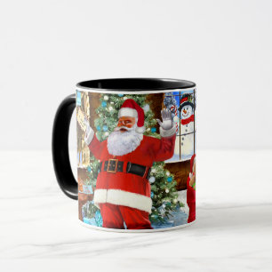 HERE COMES SANTA CLAUS MUG