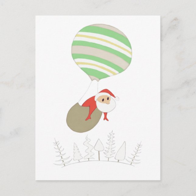 Here Comes Santa Claus POSTCARD (Front)