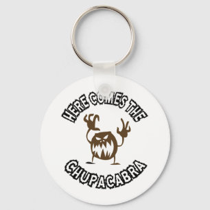 Here comes the chupacabra key ring