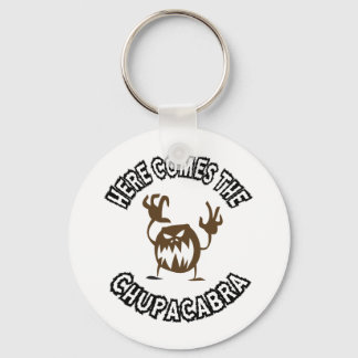 Here comes the chupacabra key ring