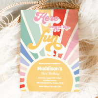 Here Comes The Fun Boho Sunshine Birthday Party