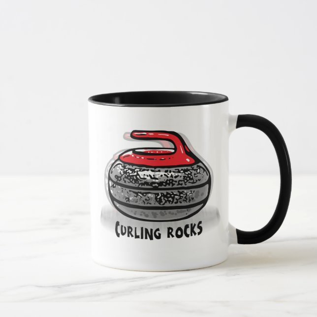 Here Comes the Hammer Curling Gear Mug (Right)