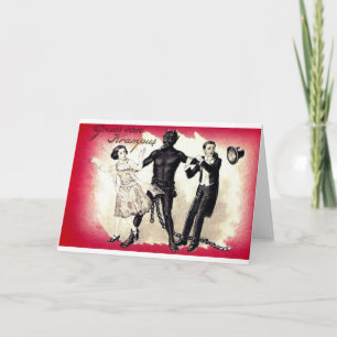 Here Comes The Krampus 3 Holiday Card