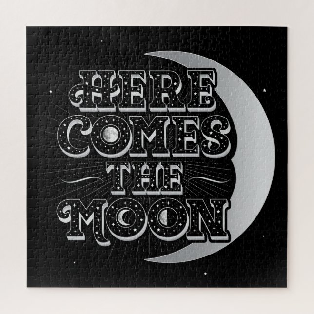 Here Comes The Moon Puzzle (20x20) (Vertical)