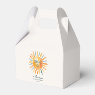 Here Comes the Son Baby Boy Shower Favour Box