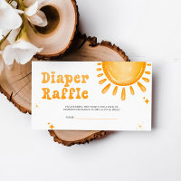 Here Comes The Son Baby Shower Diaper Raffle