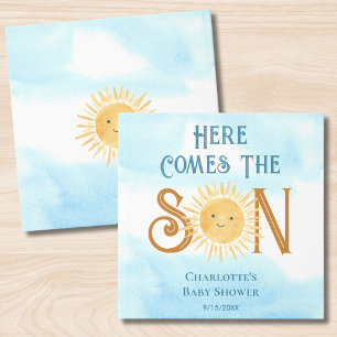 Here Comes The Son Baby Shower  Guest Book