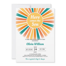 Here Comes the Son Baby Shower 