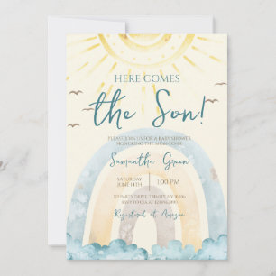 Here Comes the Son Baby Shower Invitation