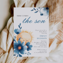 Here Comes the Son Baby Shower