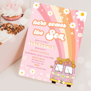 Here Comes The Son Baby Shower Invitation