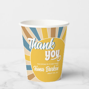 Here comes the Son Baby Shower Paper Cups