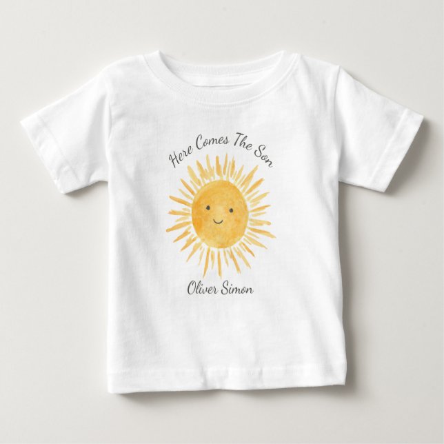 Here Comes The Son Baby T-Shirt (Front)