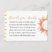 Here Comes the Son Books for Baby Card