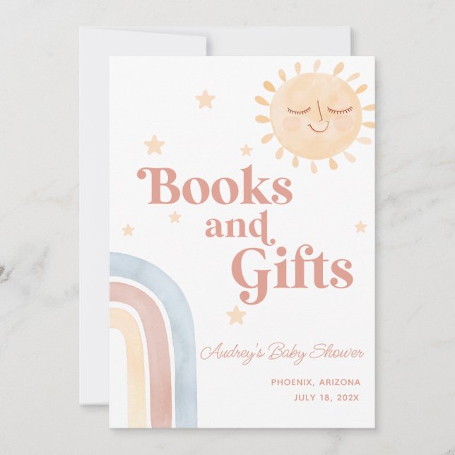 Here Comes the Son Books + Gifts  Invitation (Front)