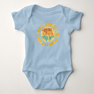 Here Comes The Son Boy Baby Bodysuit