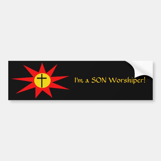 Here Comes the SON! Bumper Sticker (Front)