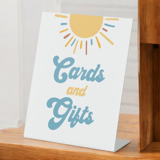 Here Comes The Son Cards and Gifts Sign (Creator Uploaded)