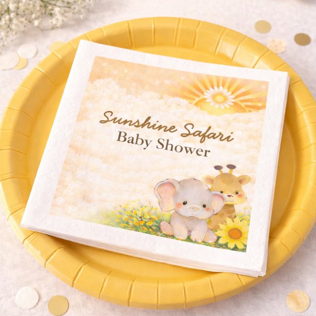 Here Comes the Son Jungle Style Napkin (Creator Uploaded)