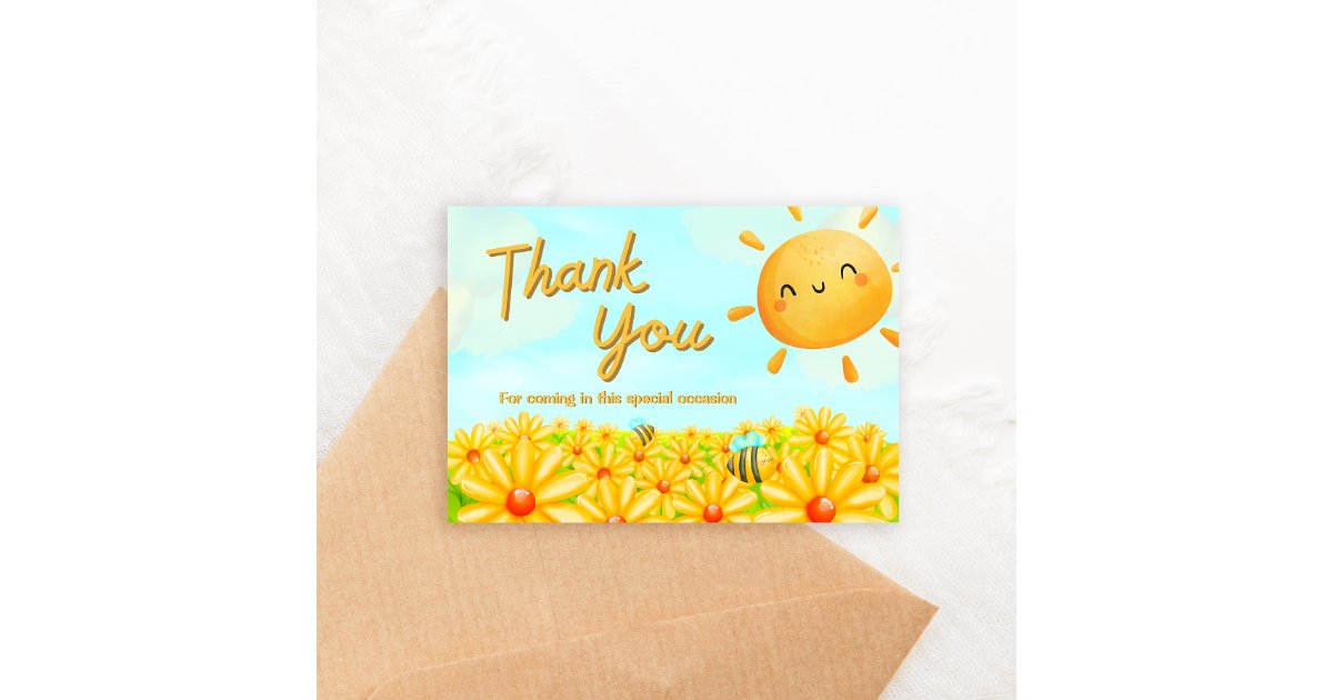 Here Comes the Son - Thank You | Zazzle