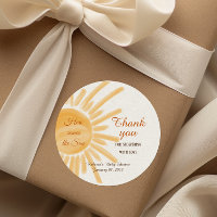 Here Comes the Son Yellow Ray Sunshine Baby Shower