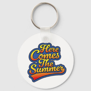 Here comes the Summer Key Ring