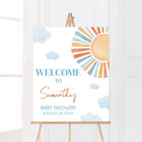 Here Comes The Sun Baby Shower Welcome