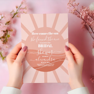 Here Comes the Sun Bridal Shower  Invitation