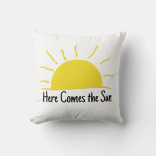 here comes the sun cushion