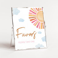 Here Comes The Sun Girl Baby Shower Favours