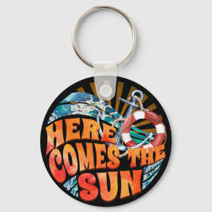 Here Comes The Sun Key Ring