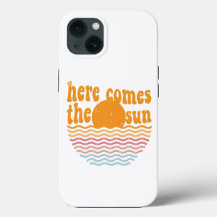 Here Comes the Sun Retro iPhone 13 Case
