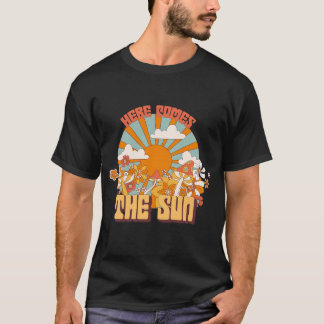 Here Comes the Sun Retro Design T-Shirt