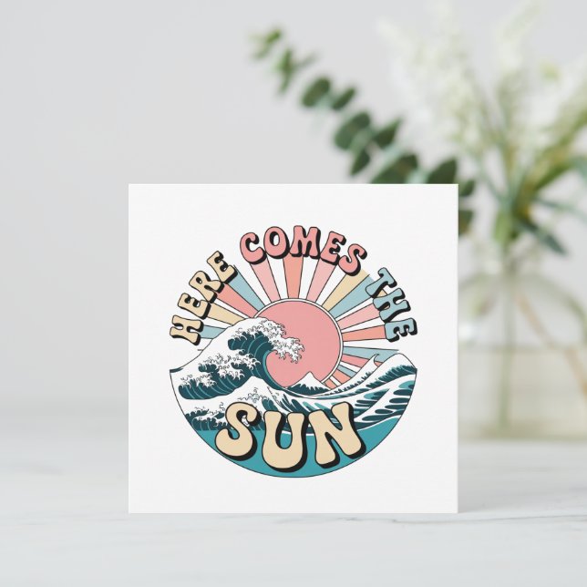 Here Comes The Sun – Retro Summer Vibes (Standing Front)