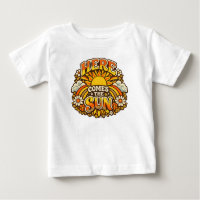 Here Comes the Sun Vintage Floral Nature