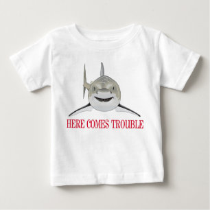 Here Comes Trouble Baby T-Shirt
