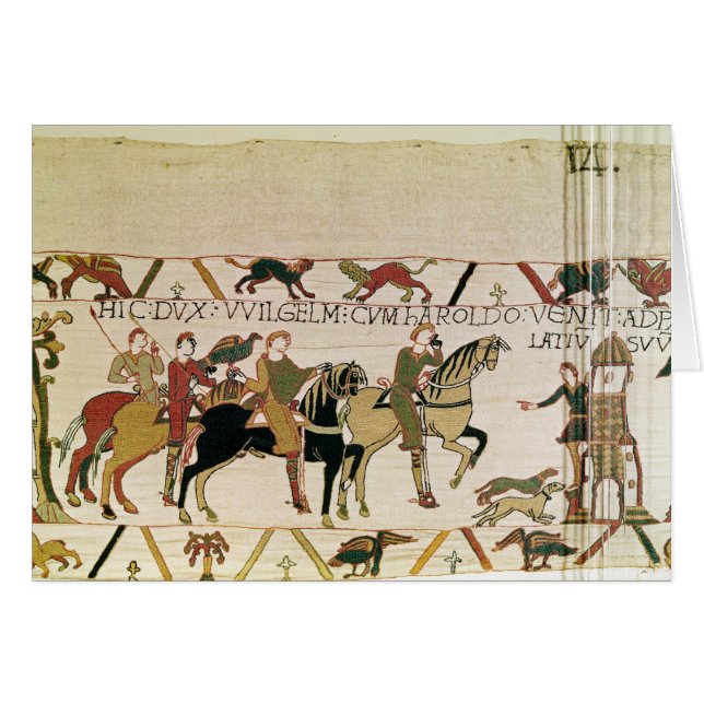 Here Duke William goes with Harold to his (Front Horizontal)