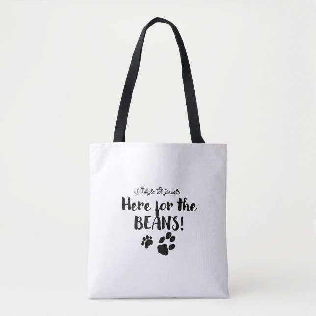 Here for the Beans Medium Tote (Front)