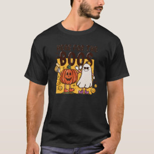 Here For The Boo Halloween Beer Drinking Party C T-Shirt