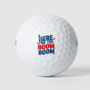 Here for The Boom 4th of July Patriotic Golf Balls