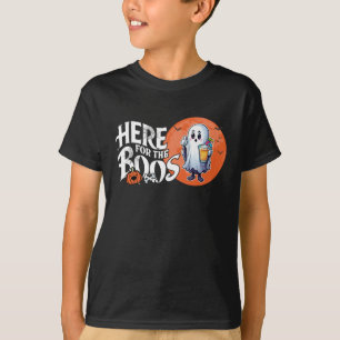 Here for the Boos Drink Up and Get Your Spook On T-Shirt