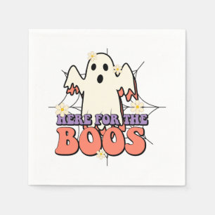 Here for the boos Ghost Napkin