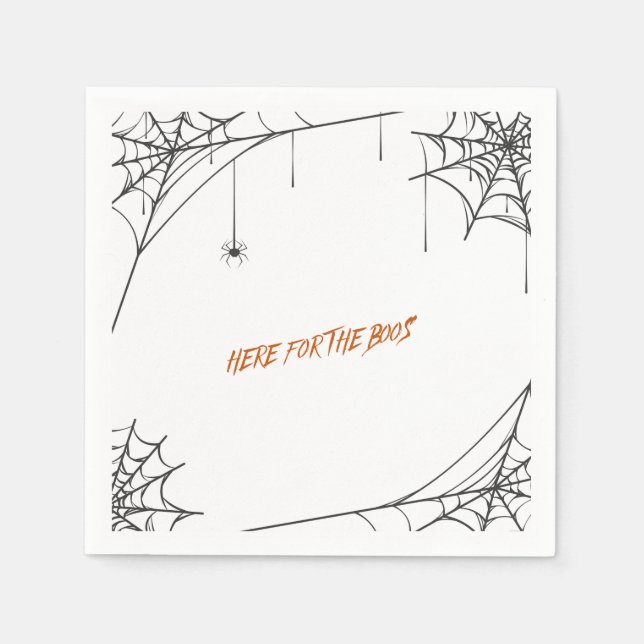 here for the boos orange napkin (Front)