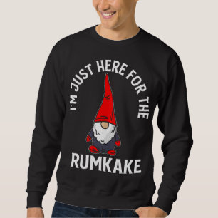 Here For The Krumkake Gnomes Christmas Day Novelty Sweatshirt