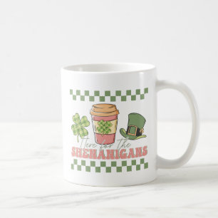 Here For The Shenanigans - Clover Coffee Mug