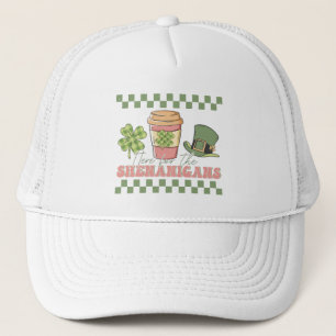 Here For The Shenanigans Trucker Hat