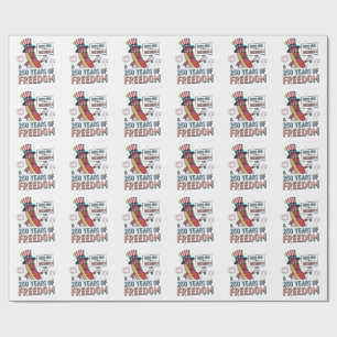 Here for the Weiner 250th years of Freedom Wrapping Paper